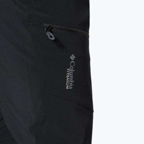 Columbia Titan Pass 010 pantaloni de trekking pentru bărbați negru 1886451