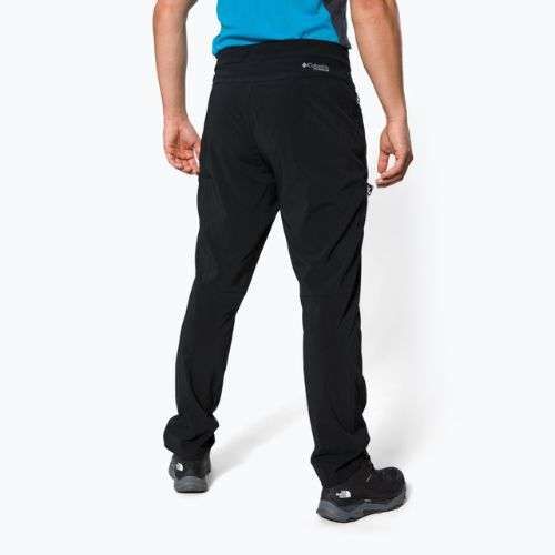 Columbia Titan Pass 010 pantaloni de trekking pentru bărbați negru 1886451