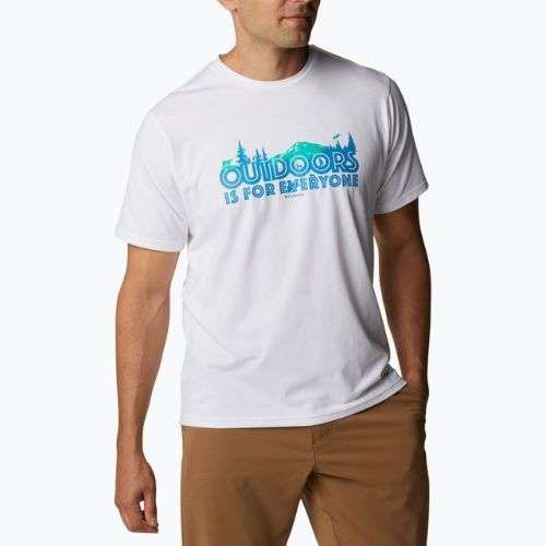 Columbia Sun Trek 108 tricou alb 1931172