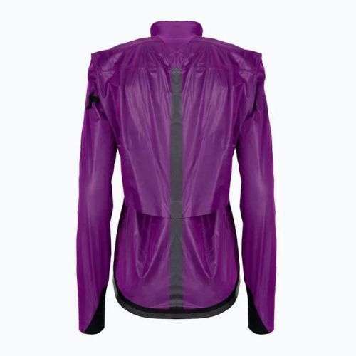 Jachetă de ciclism pentru femei ASSOS Dyora RS Rain violet 12.32.372.4B