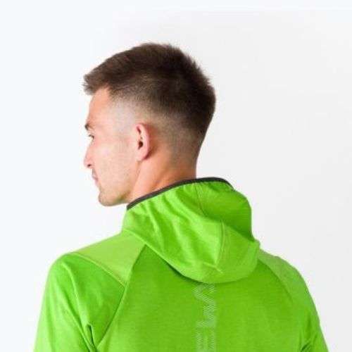 Salewa bărbați Agner Hybrid PL/DST FZ Hoody hanorac polar cu glugă verde 00-0000027371
