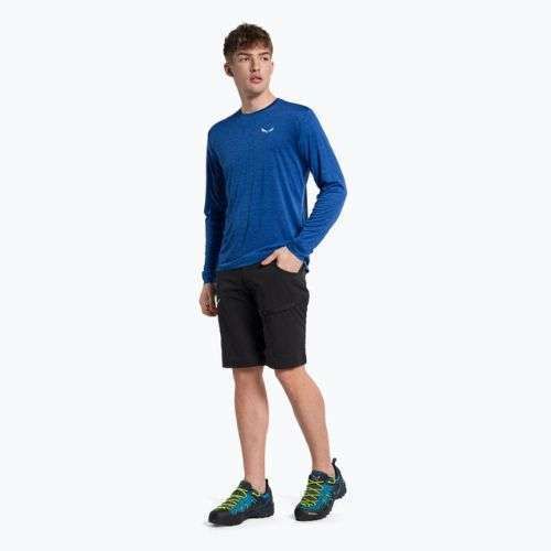 Pantaloni scurți de drumeție Salewa Agner Light pentru bărbați negru 00-0000027380