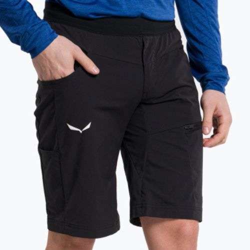 Pantaloni scurți de drumeție Salewa Agner Light pentru bărbați negru 00-0000027380