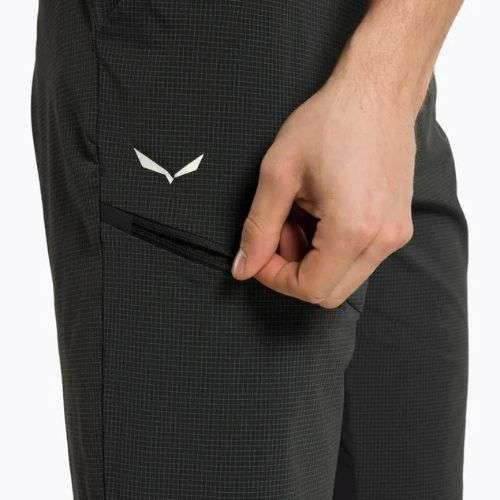 Pantaloni scurți de trekking pentru bărbați Salewa Puez 3 negru 00-0000027401