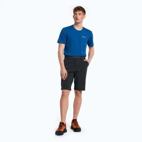 Pantaloni scurți de trekking pentru bărbați Salewa Puez 3 negru 00-0000027401