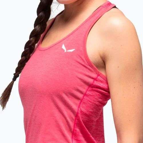 Salewa cămașă de trekking pentru femei Agner Hybrid Dry Tank roz 00-0000027705