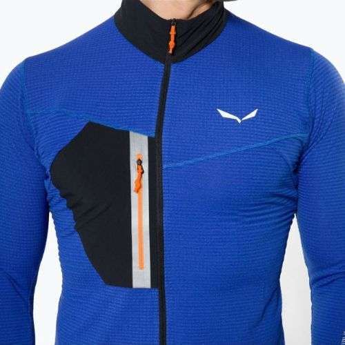 Hanorac bărbătesc Salewa Pedroc fleece albastru 00-0000027719