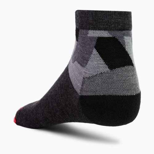 Șosete de trekking pentru femei Salewa Pedroc Camo AM QRT negru 00-0000069040