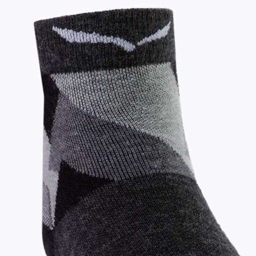 Șosete de trekking pentru femei Salewa Pedroc Camo AM QRT negru 00-0000069040