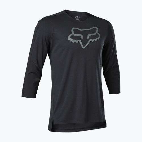 FOX bărbați tricou de ciclism Flexair 3/4 Delta negru 29321_001