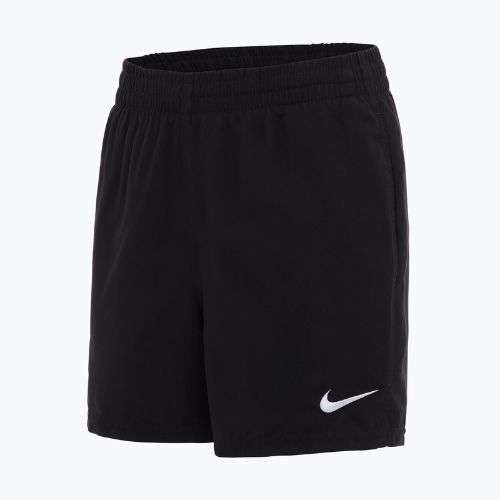 Pantaloni scurți de înot pentru copii Nike Essential 4" Volley negru NESSB866-001
