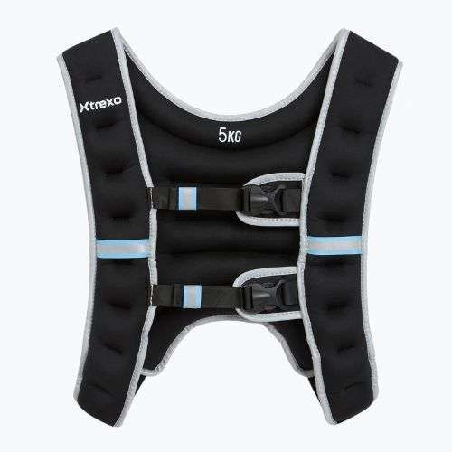 XTREXO veste de antrenament cu greutăți negru WV-05