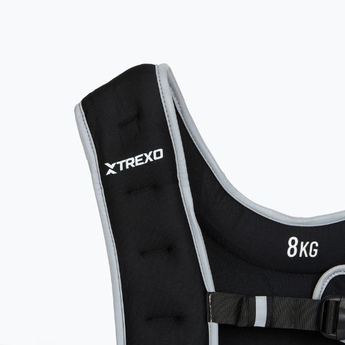 XTREXO veste de antrenament cu greutăți negru WV-08