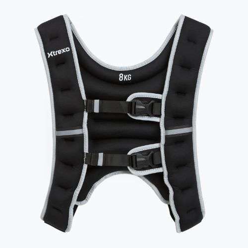 XTREXO veste de antrenament cu greutăți negru WV-08