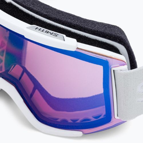 Ochelari de schi Smith Squad white vapor/chromapop photochromic rose flash M00668