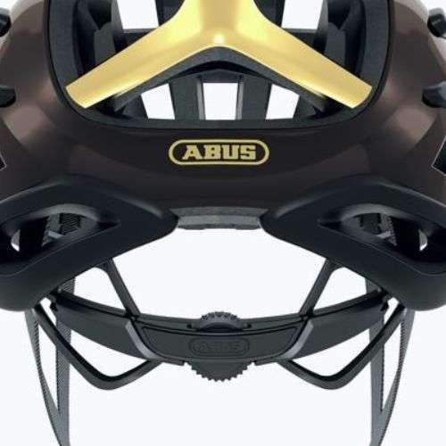 Cască de bicicletă ABUS AirBreaker negru-galbenă 86830