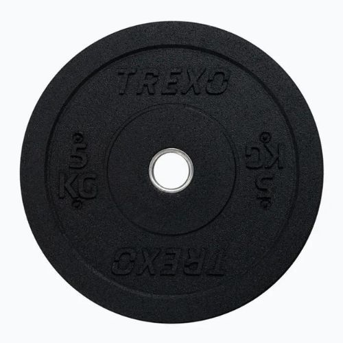 Greutate bumper de olimpiadă XTREXO neagră TRX-BMP005 5 kg