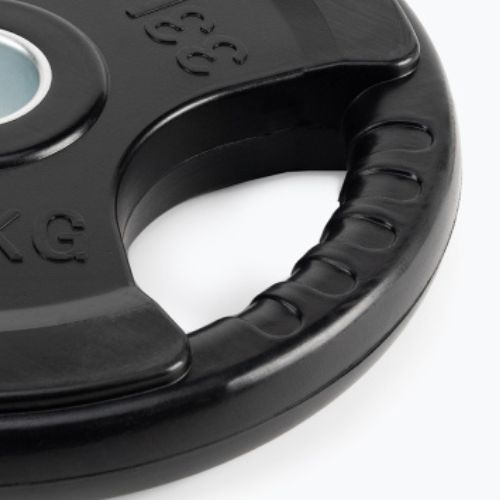 Greutate din fontă cauciucată XTREXO czarne RW15 15 kg