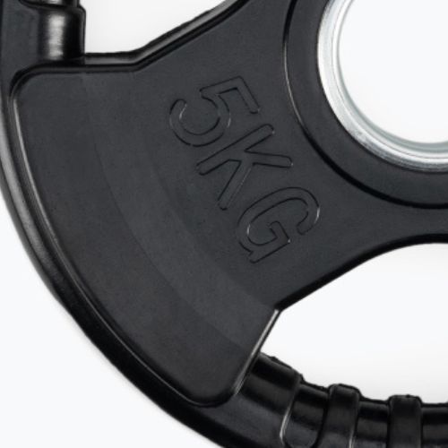 Greutate din fontă cauciucată XTREXO czarne RW5 5 kg