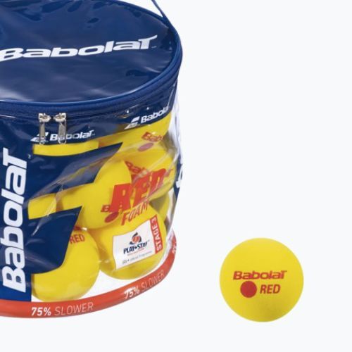 Mingi de tenis Babolat Red Foam 24 buc galben 516004