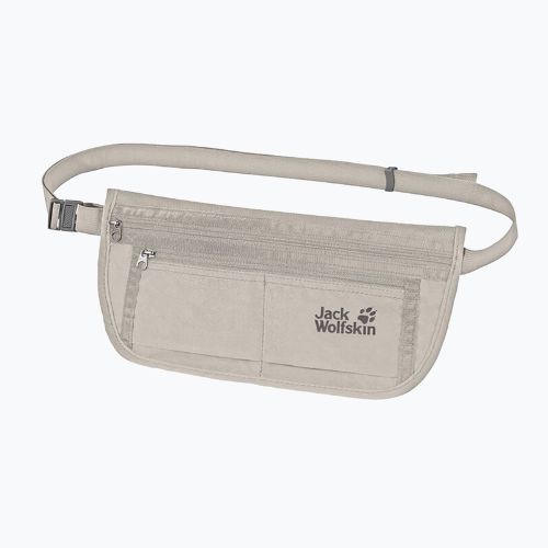 Borsetă Jack Wolfskin Document Belt De Luxe gri 8006741