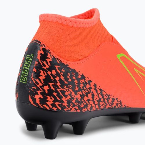 Ghete de fotbal pentru copii New Balance Tekela V4 Magique FG JR neon dragonfly
