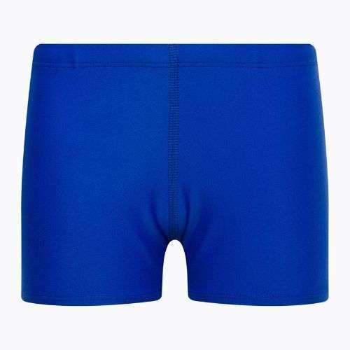 Boxeri de înot pentru copii Nike Multi Logo Square Leg albastru NESSD042-494