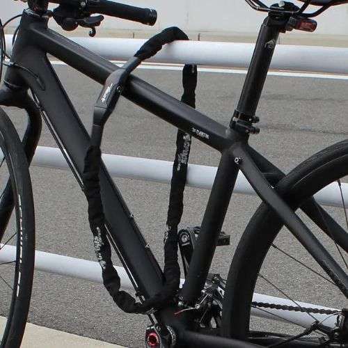 Blocaj pentru biciclete Crops K4-66 negru CP-K4-66-AL-01