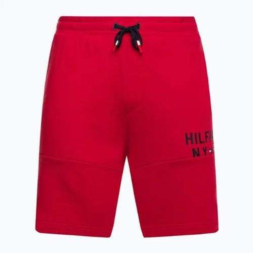 Tommy Hilfiger Graphic Sweatshort roșu pentru bărbați