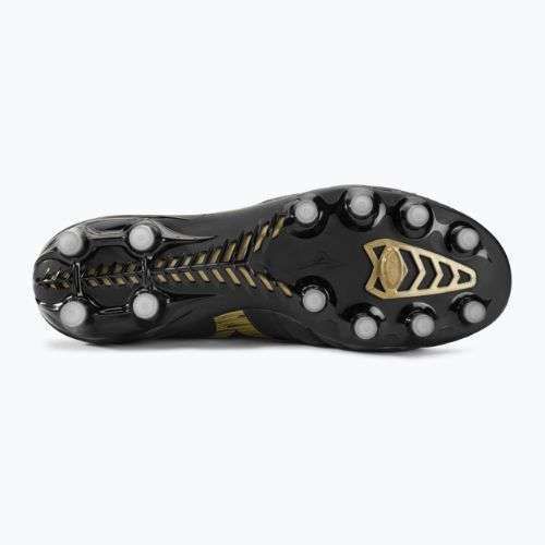 Mizuno Morelia Morelia Neo IV Beta Elite MD ghete de fotbal pentru bărbați negru/aur/negru/negru