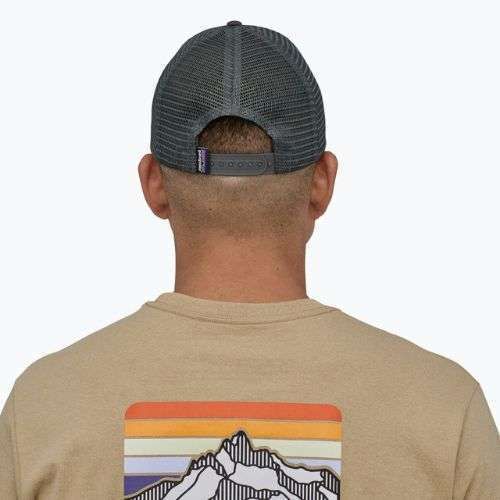 Șapcă Patagonia P-6 Logo LoPro Trucker forge grey