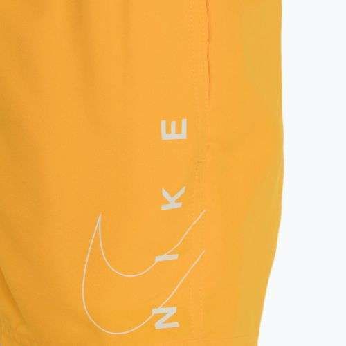 Pantaloni scurți de înot pentru copii Nike Split Logo 4" Volley laser orange
