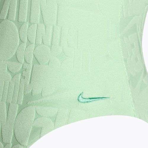Costum de baie dintr-o bucată pentru femei Nike Retro Flow Terry vapor green
