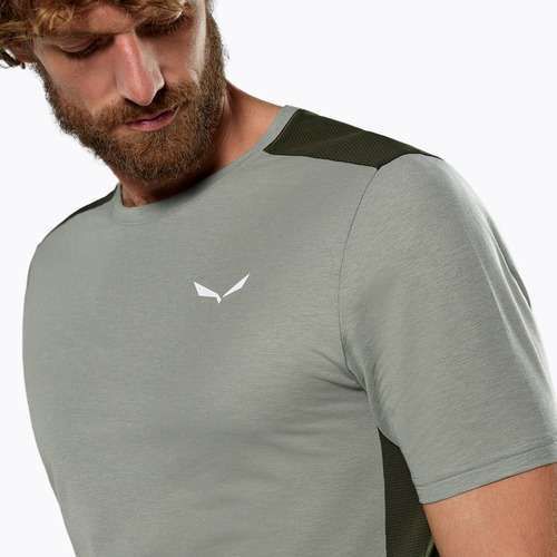 Tricou pentru bărbați Salewa Puez HYB Dry shadow