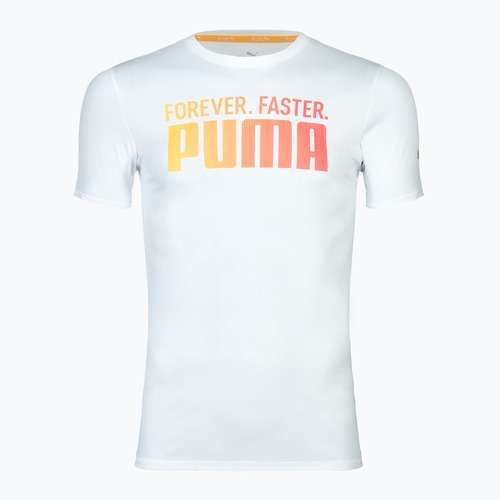 Tricou pentru bărbați PUMA Run Favorites Forever Faster TEE puma white