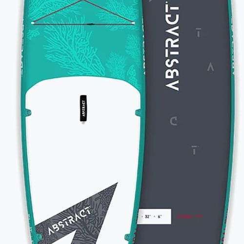 SUP ABSTRACT Coral Coral 10'6''' bord topaz