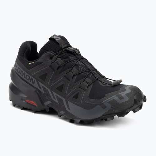Pantofi de alergare pentru femei Salomon Speedcross 6 GTX negru/negru/fan