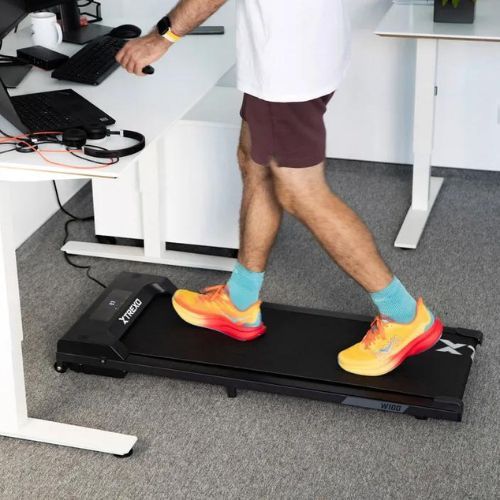 Bandă de alergare electrică XTREXO Walking Pad W100 neagră