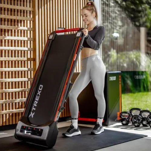 Bandă de alergare electrică TREXO Walking Pad W150 neagră