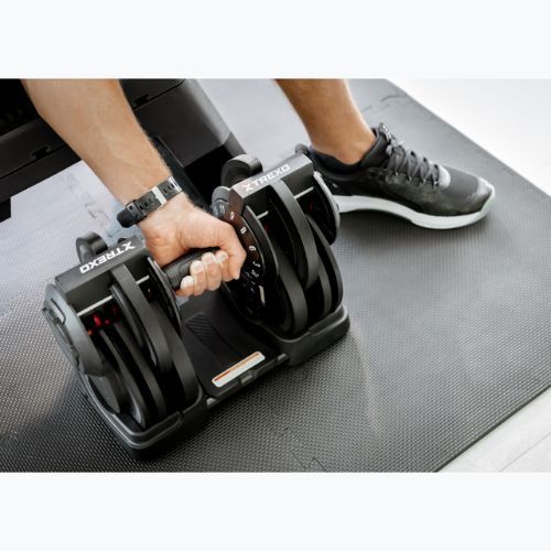 Halteră reglabilă TREXO TXO-B4W002 24 kg negru