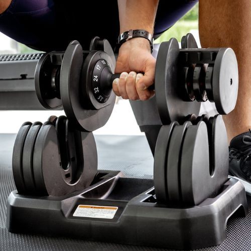 Halteră reglabilă TREXO TXO-B4W005 32 kg negru