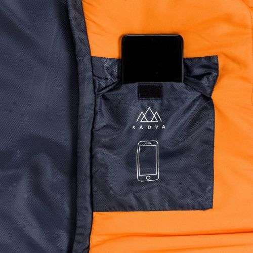 KADVA Light 1000 L sac de dormit stânga gri