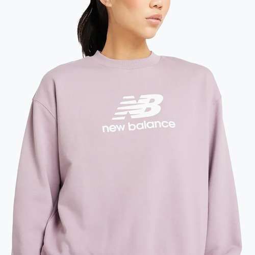 Bluză pentru femei New Balance French Terry Stacked icewine