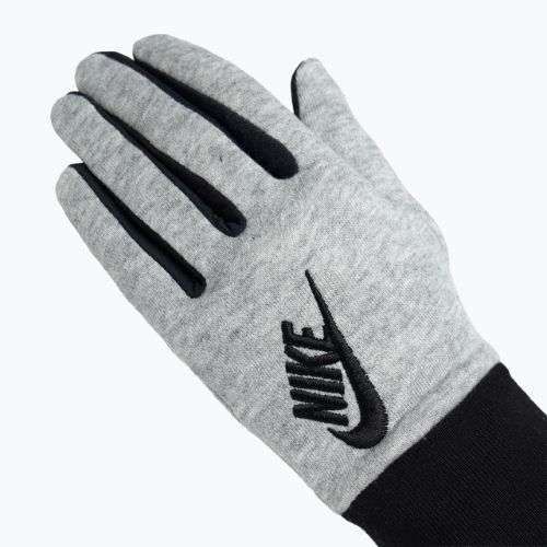 Mănuși de alergare pentru femei  Nike Club Fleece grey heather/black/black