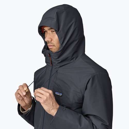 Geacă cu puf pentru bărbați Patagonia Windshadow smolder blue