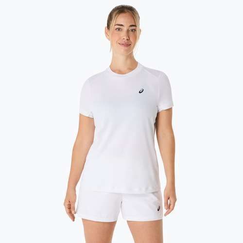 Tricou de tenis pentru femei ASICS Court Top W alb strălucitor