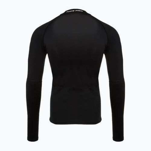 Longsleeve de antrenament pentru bărbați Nike Pro Dri-Fit Warm black/white