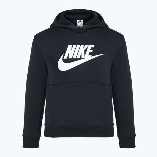 Hanorac pentru copii Nike Club Fleece negru/alb