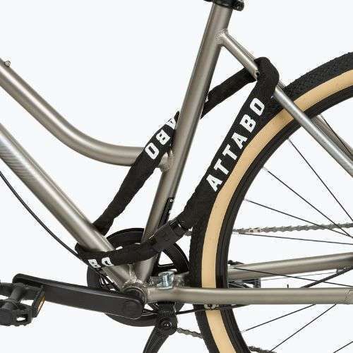 Lacăt de bicicletă ATTABO C.100 lanț 6 mm negru