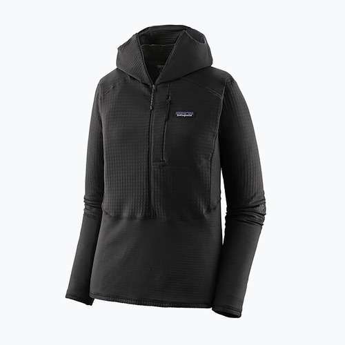 Geacă softshell pentru femei Patagonia R1 Hybrid Pullover Hoody black